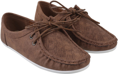 

Metro Boys Lace Moccasins(Brown, 12;brown