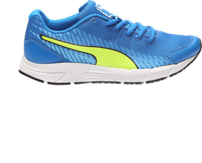 

Puma Boys & Girls Lace Sneakers(Blue, Electric blue lemonade-safety yellow