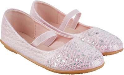 

Metro Girls Slip on Ballerinas(Pink, 24;pink