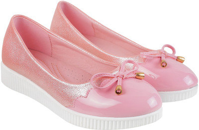 

Mochi Girls Slip on Ballerinas(Pink, 24;pink