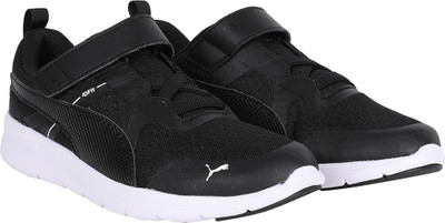 

Puma Boys & Girls Velcro Sneakers(Black, Black- black