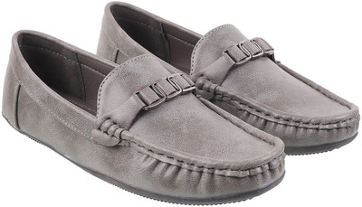 

Metro Boys Slip on Moccasins(Grey, 14;grey