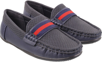 

Metro Boys Slip on Moccasins(Blue, 17;blue/navy