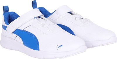 

Puma Boys & Girls Velcro Sneakers(White, White-strong blue