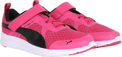 

Puma Girls Velcro Sneakers(Pink, Beetroot purple- black