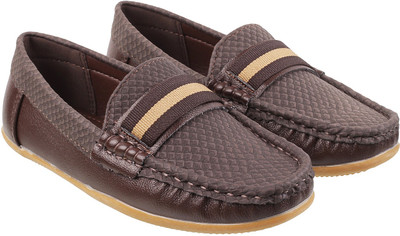 

Metro Boys Slip on Moccasins(Brown, 12;brown