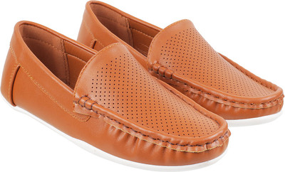 

Metro Boys Slip on Moccasins(Brown, 23;tan