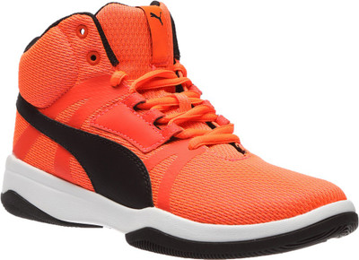 

Puma Boys & Girls Lace Running Shoes(Red, Red blast- black
