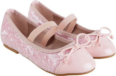 

Metro Girls Slip on Ballerinas(Pink, 24;pink