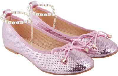 

Metro Girls Slip on Ballerinas(Pink, 24;pink