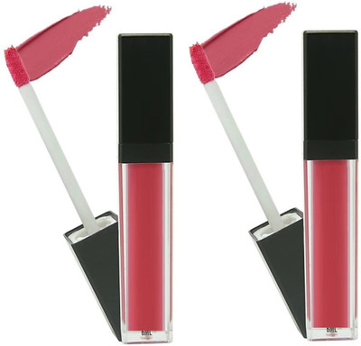 

sheny Moisturzing Matte & Shiny Rich Col Lipstick Pack Of 2(Pink)
