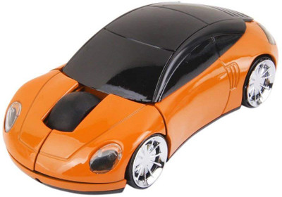 

Microware Set Of Plastic 2.4GHz Digital Wireless USB Optical Car Shaped Mouse With USB Receiver For PC Laptop orange Wireless Optical Gaming Mouse(2.4GHz Wireless, Orange)