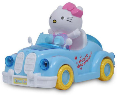 

RGB GROUP Cartoon Car Beautiful Melody bump n go toy(Multicolor)