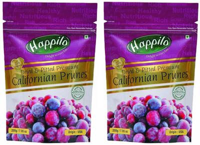 

Happilo Dried and Pitted Premium Californian Prunes(400 g, Pouch)