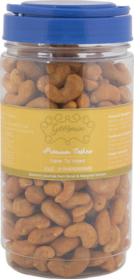 

GEOSMIN Cheese Flavour Roasted Premium Cashew Nuts Cashews(450 g, Mason Jar)
