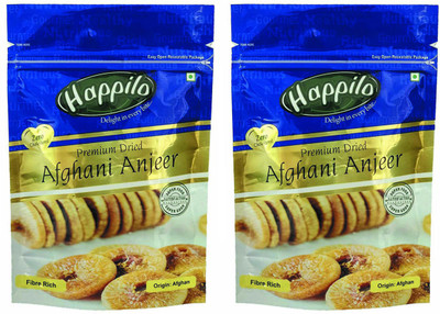 

Happilo Premium Dried Afghani Anjeer Figs(400 g, Pouch)