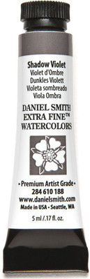 

DANIEL SMITH Extra Fine Watercolors Tube, 5ml, Shadow Violet(Set of 1, Black)