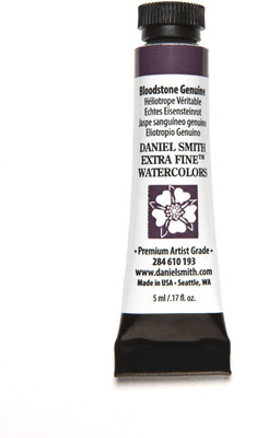 

DANIEL SMITH Extra Fine Watercolors Tube, 5ml, Bloodstone Genuine(Set of 1, Black)