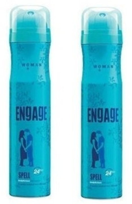 Engage Perfume Bottle Blue