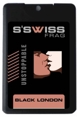 

s'swiss Black London-Pack of 1 (20 ML) Eau de Parfum - 20 ml(For Men & Women)
