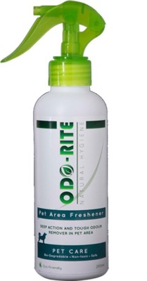 

Odo-Rite Pet Area Freshener and Odor Remover Deodorizer(200 ml, Pack of 1)