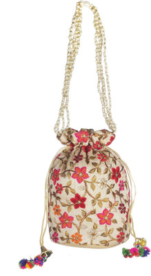 

GiftingTree Rajasthani Fancy Handmade Potli Bag Potli(Multicolor)