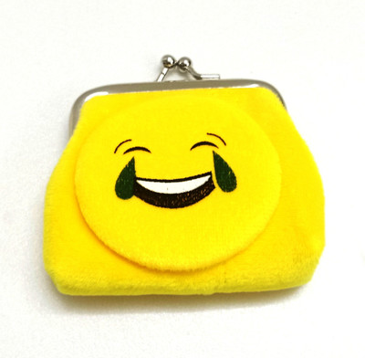 

Gift Collection Emoji Designed Mini Coin Purse in Velvet Finish Coin Purse(Green)