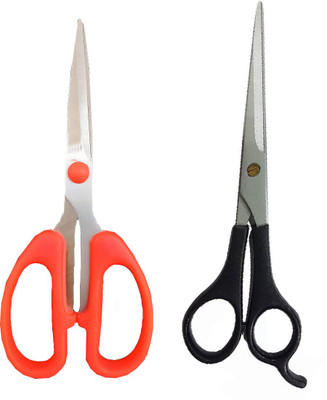 

JAGTEK Scissor For Hair Cutting Scissors (Set of 2) Scissors(Set of 02, Multicolor)