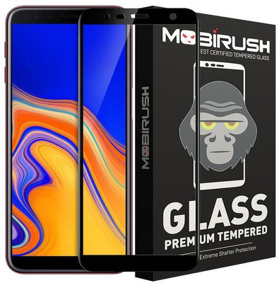 MOBIRUSH Edge To Edge Tempered Glass for Samsung Galaxy J4 Core(Pack of 1)