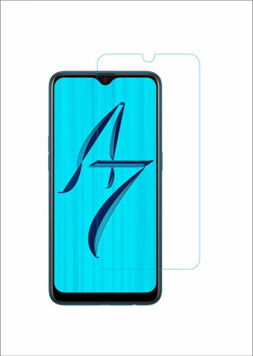 CHAMBU Tempered Glass Guard for OPPO A7(Pack of 1)