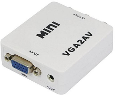 

TechGear Pc to Tv Converter Media Streaming Device(White)