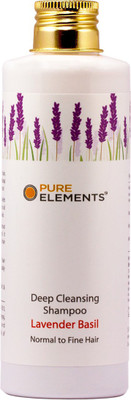 

Pure Elements Lavender Basil Deep Cleansing Shampoo - Normal to Fine Hair(500 ml)