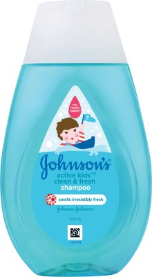 JOHNSON'S Active Kids Clean & Fresh Shampoo(200 ml)