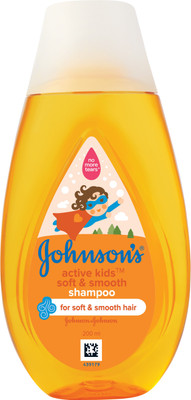 JOHNSON'S Active Kids Shampoo Soft & Smooth 200 ml(200 ml)