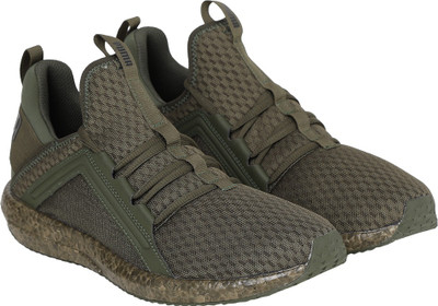 

Puma Mega NRGY Basketball Shoes For Men(Olive, Forest night- black