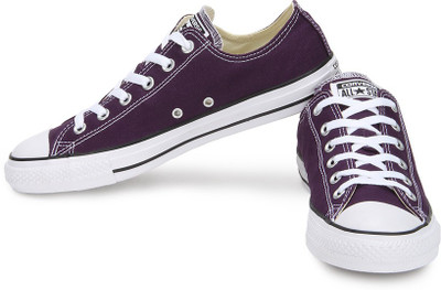

Converse Sneakers For Men(Purple, White, Egg plant pee