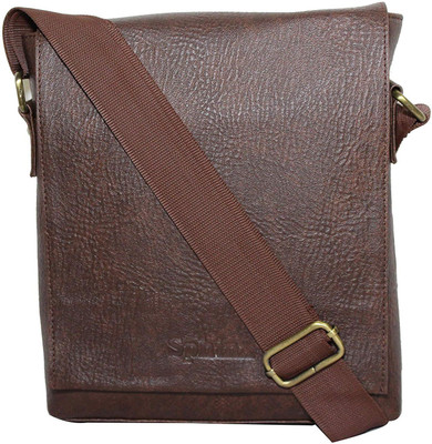 

sphinx Men Sports Brown Synthetic Leather Sling Bag