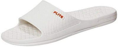 FLITE Men Slides(White , 7)