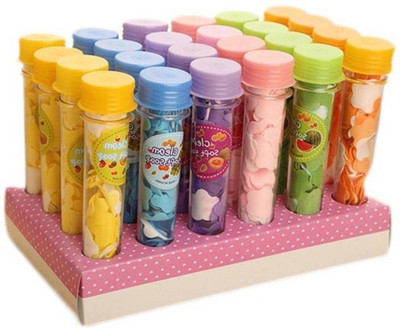 

TASHKURST Paper Flower Petals Clean Soft Soap Set Of 24 Pieces, Flower Soap (200 g, Pack of 24)