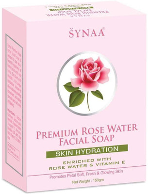 

Synaa Rose Water Soap (Premium) - Skin Hydration Soap(150 g)