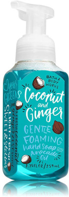

Bath & Body Works Gentle Foaming Hand Soap, Avocado Oil Coconut and Ginger - 259ml (8.75oz)(259 ml, Bottle)