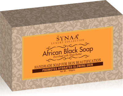

Synaa Herbs for Hydrated Glowing Skin, Enriched with African Black (Pack of 3 )(300 g, Pack of 3)