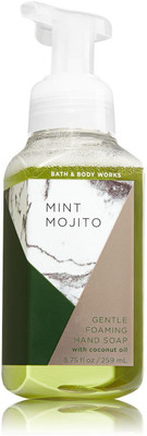 

Bath & Body Works Gentle Foaming Hand Soap, Mint Mojito - 259ml (8.75oz)(259 ml, Bottle)