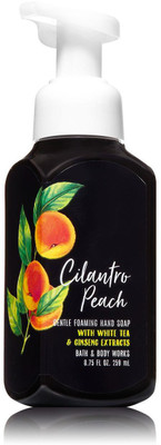 

Bath & Body Works Gentle Foaming Hand Soap, Cilantro Peach - 259ml (8.75oz)(259 ml, Bottle)