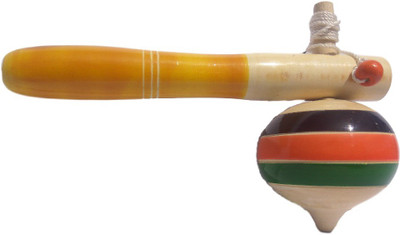 

Simple Days Wooden Hand Spinning Top - Spindle Top(Multicolor)