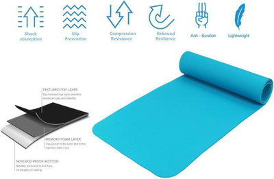 

Strauss Lightweight Eco Friendly Blue 6 mm Yoga Mat