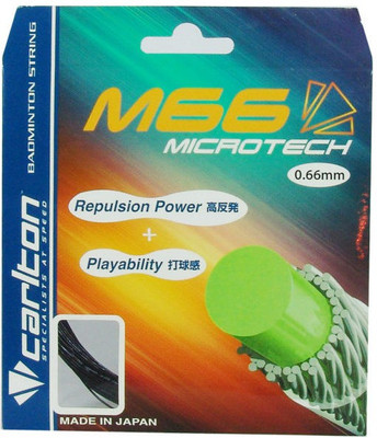 

Carlton M66 MICROTECH 0.66 Badminton String - 10 m(Multicolor)
