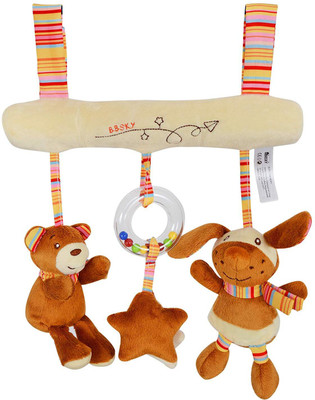 

Baby Grow Cartoon Travel Charm Baby Hanging Toys - 15 cm(Brown)