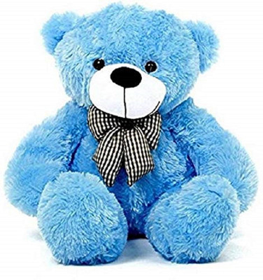 

BN SOFT TOYS Cute and lovable teddy bear for Girl and Kids - 90.3 cm(Blue)