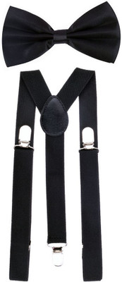 

Modish Era Collection Y- Back Suspenders for Men(Black)